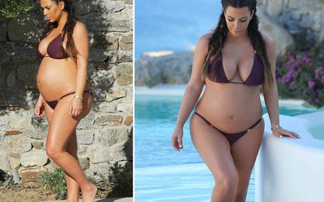 El bombo de Kim Kardashian
