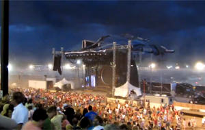 Terrible accidente en un concierto en Indianapolis