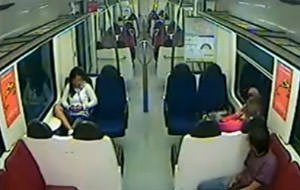 Ataque racista en un tren de Barcelona