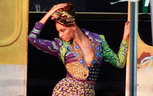 Beyonce luciendo palmito en Rio de Janeiro