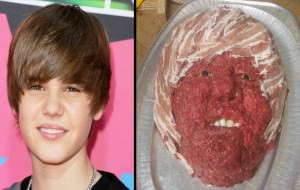 Bieber con bacon