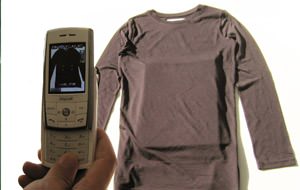 Filtro infrarrojo para penetrar la ropa