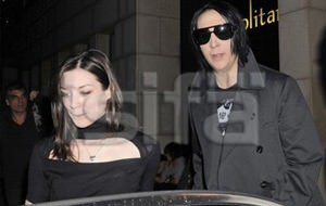 Las primeras fotos de Marilyn Manson y Stoya