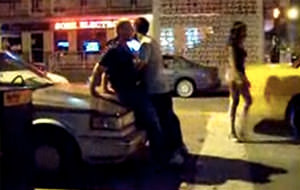 La pareja que irritó a una supuesta puta