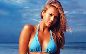 Jessica Alba en bikini