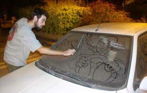 Lava el puto coche, so cerdo
