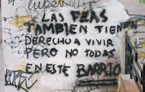 No más feas en mi barrio!