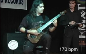 Récord mundial de velocidad con guitarra