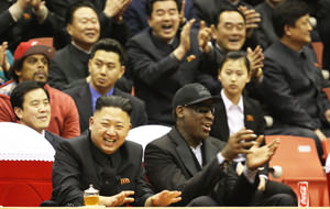 Dennis Rodman en Corea del Norte