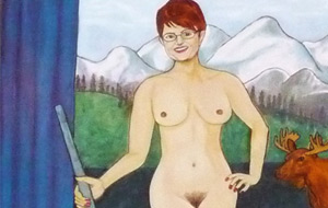 Me masturbo con Sarah Palin (segunda parte)
