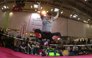 El slacklining, un deporte increíble