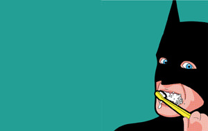 En la intimidad de los superhéroes del cómic