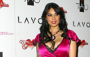 Tera Patrick de promoción por Las Vegas