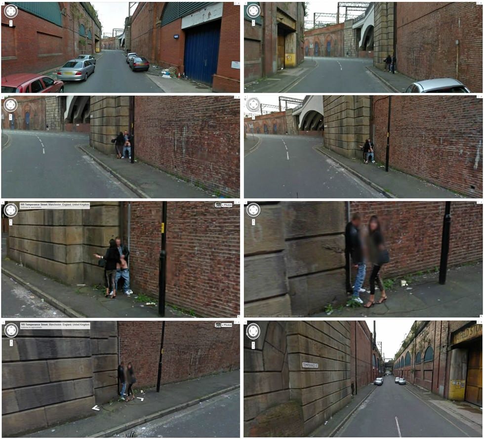 El ojo voyeur de Google Street View