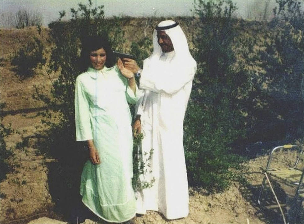 Los flirteos del jovencito Saddam Hussein